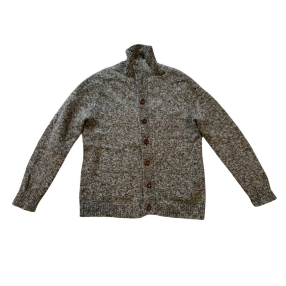 J. Crew Men's Donegal Wool Sweater Brown - Size M